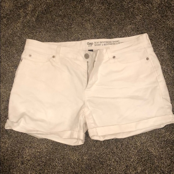 GAP Pants - gap | white sexy boyfriend short